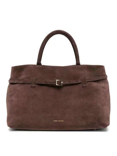 Manu Atelier Le Cambon 35 Bag In Brown