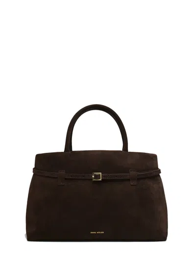 Manu Atelier Le Cambon 35 Suede In Brown