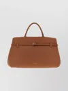 Manu Atelier Caramel Leather Le Cambon 40 Handbag