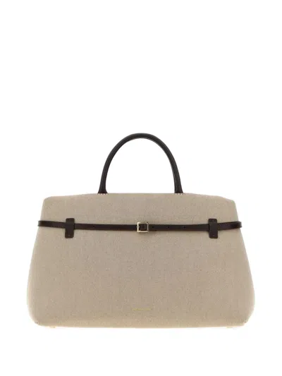 Manu Atelier Le Cambon 40 Tote Bag In Neutral