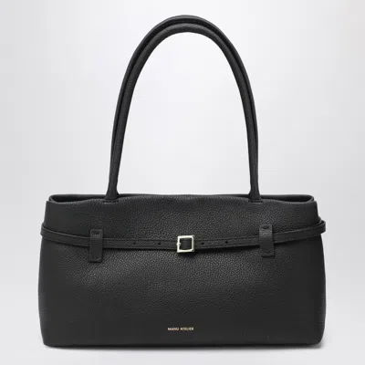 Manu Atelier Le Cambon East West Black Bag