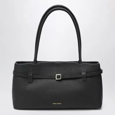 Manu Atelier Le Cambon East West Black Bag