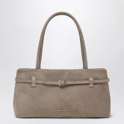 Manu Atelier Le Cambon East West Sughero Bag In Suede