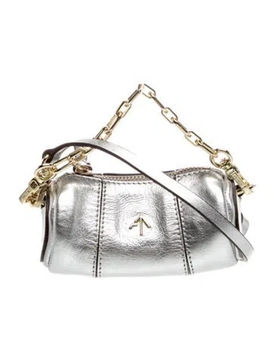 Pre-owned Manu Atelier Leather Evening Bag