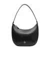 Manu Atelier Logo Design Handbag In White