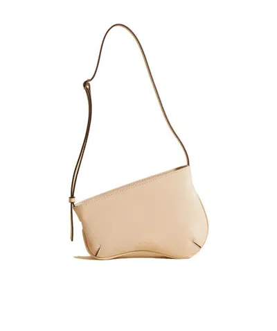 MANU ATELIER MANU ATELIER MINI CURVE ZIPPED SHOULDER BAG