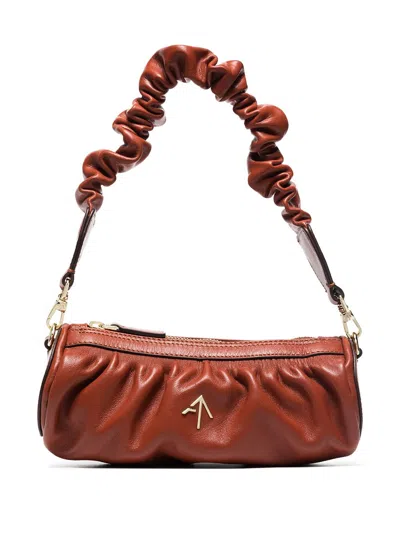 Manu Atelier Bags.. Leather Brown