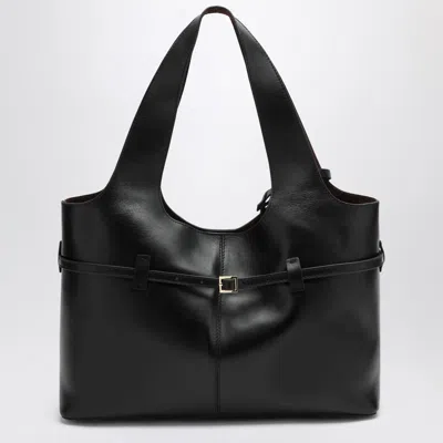 Manu Atelier Medium Shoulder Bag Le Cambon Black