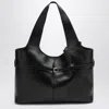 Manu Atelier Medium Shoulder Bag Cambon Rectangular Smooth Buckle Dual In Black