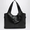 Manu Atelier Medium Shoulder Bag Cambon Rectangular Smooth Buckle Dual In Black