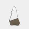 Manu Atelier Curve Mini Bag In Grey