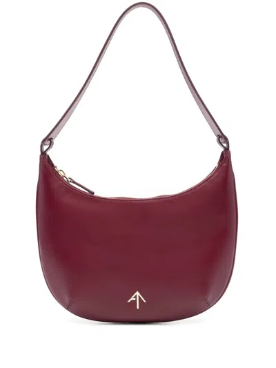 Manu Atelier Mini Manu Shoulder Bag In Red