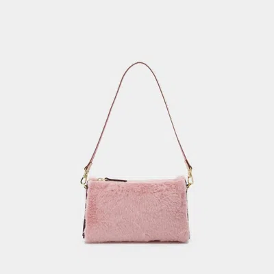 Manu Atelier Mini Prism Bag In Pink
