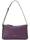 Manu Atelier Mini Prism Hobo Bag - Steel/purple - Leather In Purple