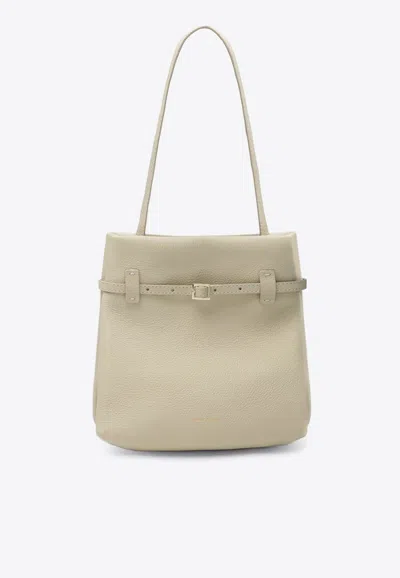 Manu Atelier Mini Tote Du Jour Bag In White