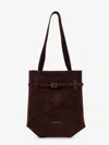 Manu Atelier Mini Tote Du Jour Suede Shoulder Bag