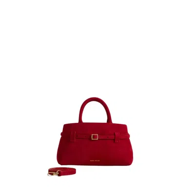 Manu Atelier Red Shoulder Bags