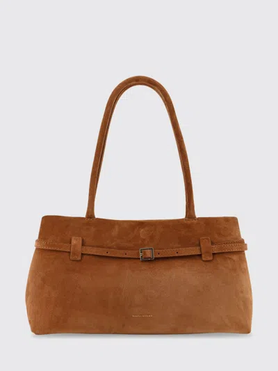 Manu Atelier Shoulder Bag  Woman Color Beige In Sand