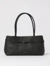 Manu Atelier Shoulder Bag  Woman Color Black In Black
