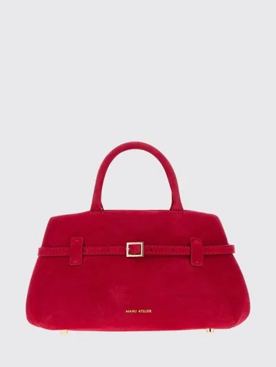 Manu Atelier Tote Bag Woman In Red