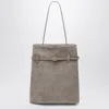 Manu Atelier | Tote Du Jour Sughero Tote Bag In Suede In Brown