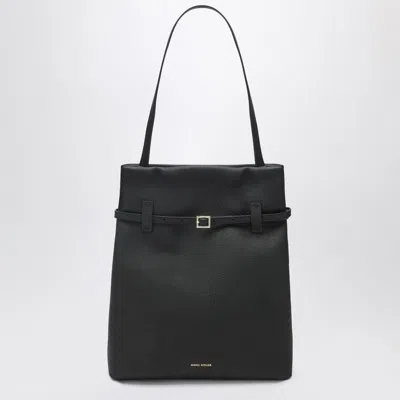Manu Atelier Tote Du Jour Tote Bag In Black Calfskin