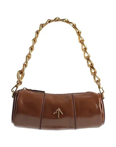 Manu Atelier Woman Handbag Brown Size - Soft Leather