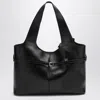 Manu Atelier Medium Shoulder Bag Cambon Rectangular Smooth Buckle Dual In Black