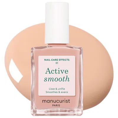 Manucurist Active Smooth Nail Polish Strengthener & Ridge Filler 01 0.51 Fl Oz/15ml