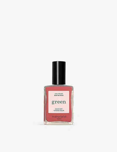 Manucurist Bois De Rose Green Old Rose Nail Polish 15ml