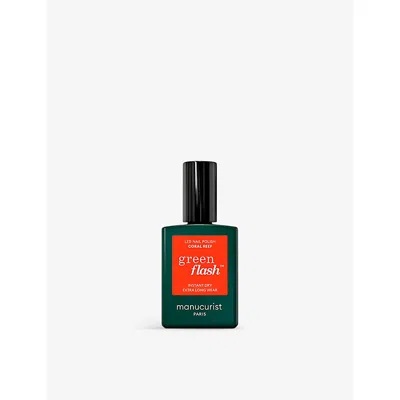 Manucurist Green Flash Nail Polish 15ml In Transparent