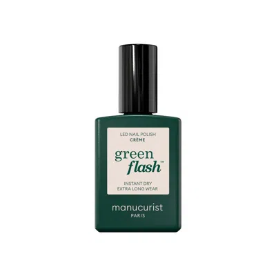 Manucurist Green Flash Led Gel Polish - Creme In Sand