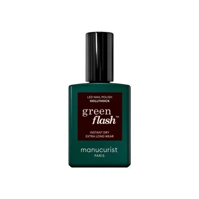 Manucurist Green Flash Led Gel Polish - Hollyhock