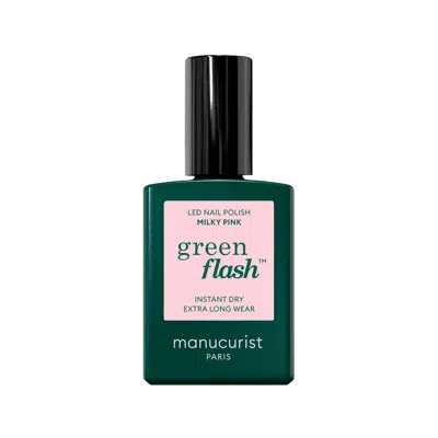 Manucurist Green Flash Led Gel Polish - Milky Pink