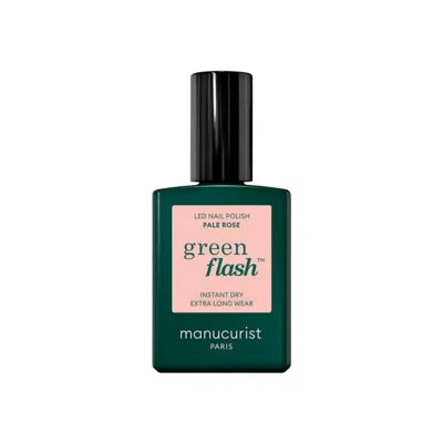 Manucurist Green Flash Led Gel Polish - Pale Rose In Pink