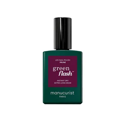 Manucurist Green Flash Led Gel Polish - Prune In Purple