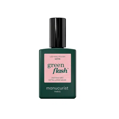 Manucurist Green Flash Led Gel Polish - Satin