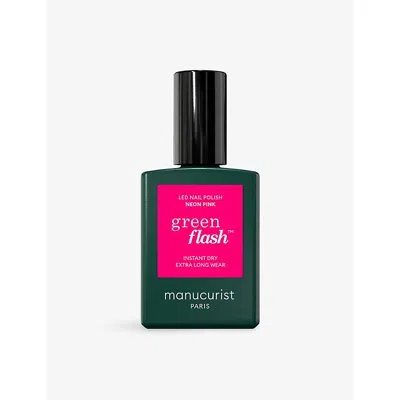 Manucurist Green Flash™ Led Nail Polish 15ml In Neon Pink