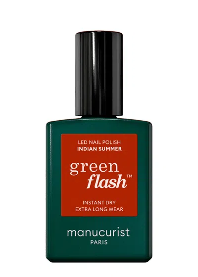 Manucurist Green Flash Nail Polish In White