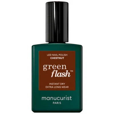 Manucurist Green Flash Varnish - Chestnut