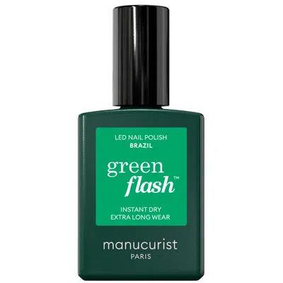 Manucurist Green Flash Varnish 15ml (various Shades) - Brazil In White