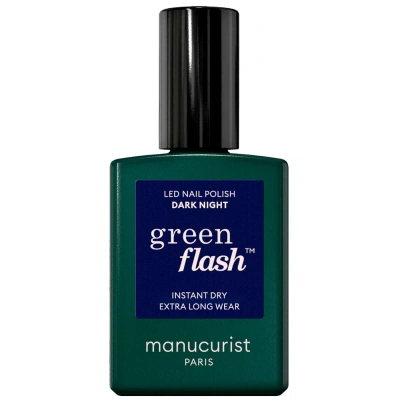 Manucurist Green Flash Varnish 15ml (various Shades) - Dark Night