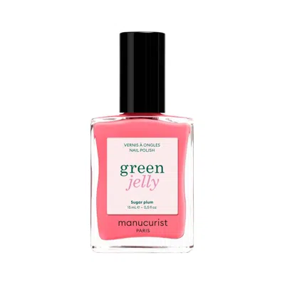 Manucurist Green Jelly Nail Polish In Pink