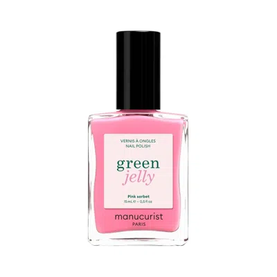 Manucurist Green Jelly Nail Polish In Transparent