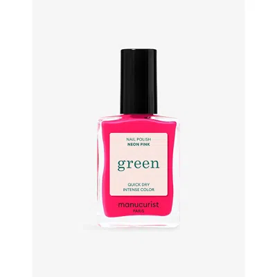 Manucurist Green™ Nail Polish 15ml In Neon Pink