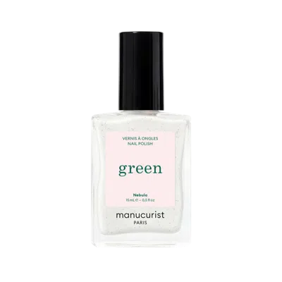 Manucurist Green Nail Polish, Quick Dry, Non-toxic Nail Polish With Gel-like Finish - Nebula In Transparent
