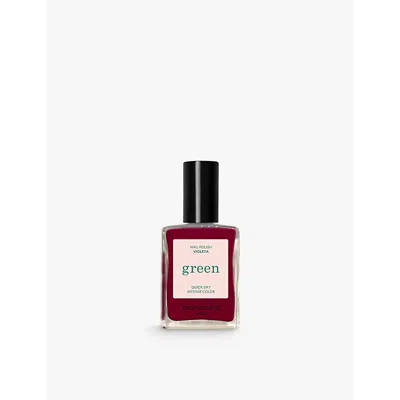Manucurist Green Violeta Nail Polish 15ml In Red