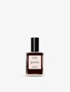 Manucurist Hollyhock Green Old Rose Nail Polish 15ml In Black