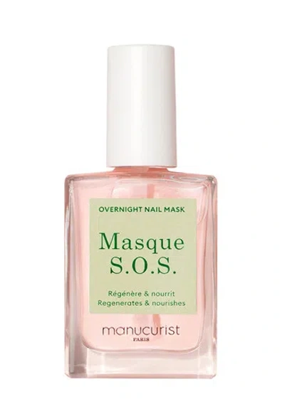 Manucurist Masque S.o.s Overnight Nail Mask In White