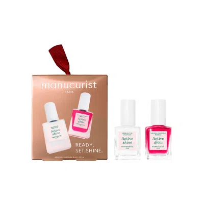Manucurist Mini Active Nail Polish Duo (limited Edition) In Multi